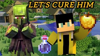 CURING THE ZOMBIE VILLAGER TO GET ITEM IN CHEAP 🤑  EPISODE 11  MINECRAFT SURVIVAL [upl. by Cornwall]