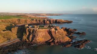 Dunnottar Castle sunrise [upl. by Gorden]