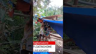 LIVEABOARD PROJECT floating home short bangka isla [upl. by Llerrot]