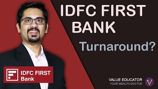 IDFC First Bank Turnaround  Target [upl. by Dammahom]