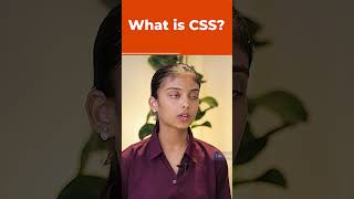 What is CSS  Java Placement Question  shorts kiransir [upl. by Pennington236]