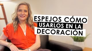 🔥CÓMO USAR ESPEJOS EN LA DECORACIÓN🔥💯 [upl. by Nodanrb]