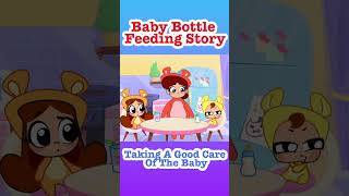 Bottle Feeding  Funniest Catchy Cartoon 😻 animationforkids shinyboxtv cartoonforkids [upl. by Sidalg]