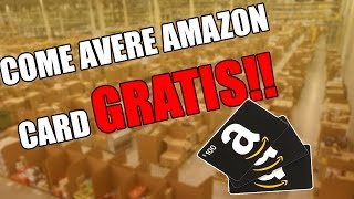 COME AVERE GIFT CARD DI AMAZON GRATIS metodo 100 funzionante [upl. by Barbee65]