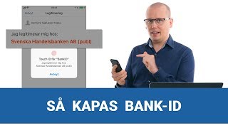 Så kapas BankID Bli säker [upl. by Airamas]