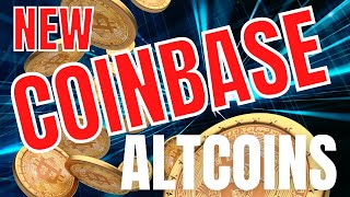 4 NEW COINBASE ALTCOINS [upl. by Intihw]