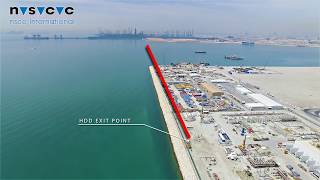 Bahrain LNG Import Terminal Project  Inner amp Outer Port Crossings [upl. by Maffa]