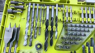 RYOBI Drill and Impact Drive Kit 95 Piece with Carry CASE Review [upl. by Jarlen]