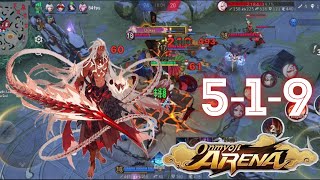 Asura Full Gameplay  Top lane  Onmyoji Arena  RG  Season 26 onmyojiarena [upl. by Bayard824]