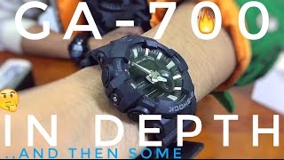 IN DEPTH REVIEW for CASIO GSHOCK GA7001BJF ALL BLACK  and then some [upl. by Ramyaj]