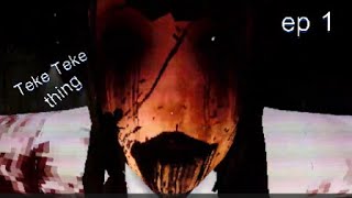 I played a game about the Teke Teke and its terrifying 3 scary games [upl. by Adyela774]