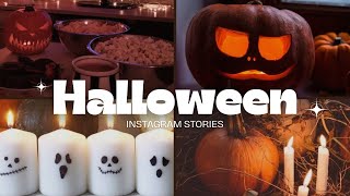 5 instagram story ideas 👻  halloween tutorial instagram stories using only IG [upl. by Primrose]