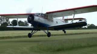 Antonov AN 2 Tisted 2011 Short Take Off Slow flight [upl. by Spense]