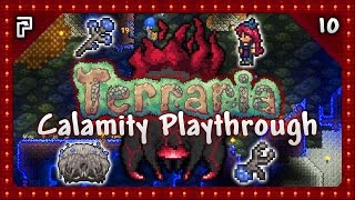 🌳 Python The Derp NEW Crabulon Boss  Terraria 134 Calamity Mod Lets Play Episode 10 [upl. by Korfonta]