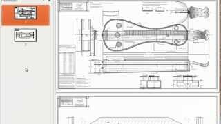 épinette des Vosges 6 string model plans available now to make your own [upl. by Kreiner797]