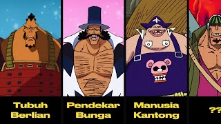 Semua KEKUATAN Bajak Laut WHITEBEARD  Dimana Mereka Sekarang [upl. by Mathre]