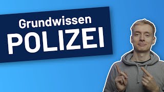 Die POLIZEI in DEUTSCHLAND Aufgaben Zahlen Daten amp Fakten I Aufbau und Organisation I TestHelden [upl. by Waylin]