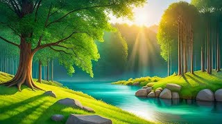 Ambient healing from the sky  Relaxing space music healingmusic sleepmusic deepfocusmusic [upl. by Eanar]