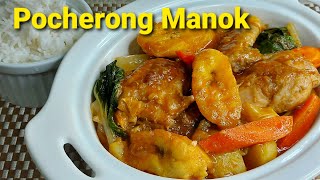 POCHERONG MANOK  SIMPLENG LUTO BY MALOU PaanomaglutongPocherongManok ChickenPochero [upl. by Copland]