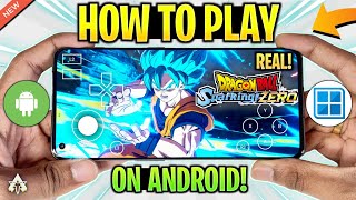 🔥 HOW TO PLAY DRAGON BALL SPARKING ZERO ON ANDROID  DB SPARKING ZERO MOBILE GAMEPLAY [upl. by Adyam]