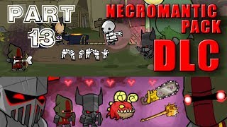 Castle Crashers  Necromantic Pack DLC  Necromancer and Cult Minion  Coop Playthrough part 13 [upl. by Armin]