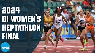 Every event from the 2024 NCAA DI womens heptathlon final [upl. by Weaver]