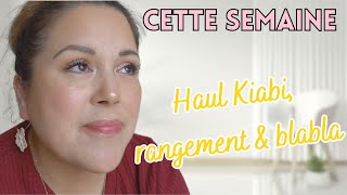 WEEKLKY VLOG 12  SEMAINE BIEN REMPLIE   mini haul Kiabi enfant [upl. by Benedix33]