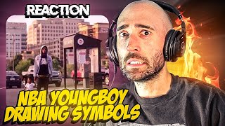 NBA YOUNGBOY  DRAWING SYMBOLS FIRST REACTION [upl. by Amrak]