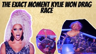 The EXACT Moment Kylie Sonique Love Won Drag Race [upl. by Freedman]