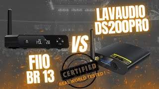 LAVAUDIO DS200 vs FiiO BR13 Bluetooth Receiver comparison [upl. by Alekal]