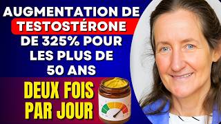 HOMMES DE PLUS DE 50 ANS  DEUX FOIS PAR JOUR pour avoir des niveaux de TESTOSTÉRONE [upl. by Tamer]