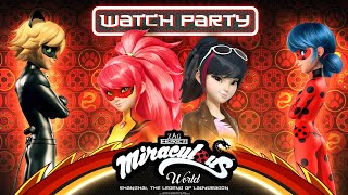 MIRACULOUS WORLD  🐉 Shanghái La leyenda de LadyDragon ⭐ Episodio Completo  WATCH PARTY 📺 [upl. by Lletnom]