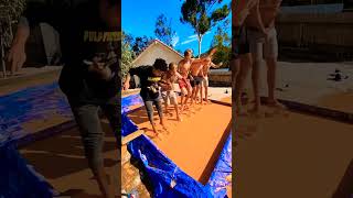 Stability experiment challenge fail oobleck pool funny [upl. by Meda]