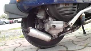 PX 200 with SIMONINI exhaust [upl. by Brader]