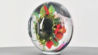 Glass Paperweight Auction 88 Lot 101 [upl. by Atteyek]