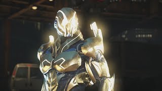 Injustice 2 Buck Bumble Geared Up Blue Beetle Arcade Playthrough [upl. by Gnad]