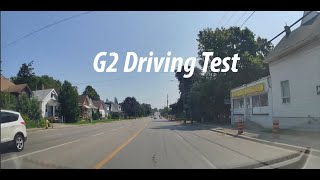 G2 DRIVING TEST ON OSHAWA ONTARIO [upl. by Choo779]