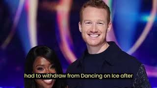 Greg Rutherford drops out of Dancing On Ice final due to ‘significant injury’ [upl. by Suivatnom]