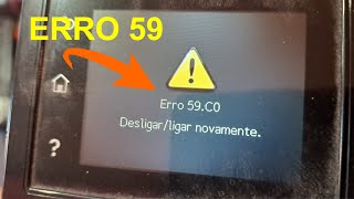 Erro 59CO Impressora hp Laser Jet Pro MFP M281dw [upl. by Gosselin832]