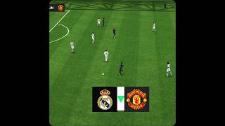 Real Madrid vs Manchester United☠️☠️☠️ [upl. by Ydnim491]