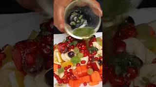 Fruits Salad 🥗food recipe trending salad music fruit foodie food delicious fresh fruits [upl. by Elodea899]