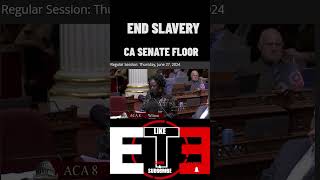 ACA 8 Passes CA Senate Floor for California to vote to end Slavery 62724 shorts [upl. by Nniuqal756]