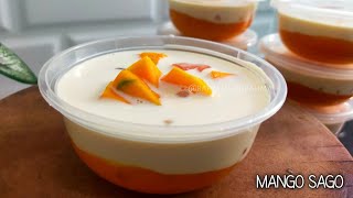 RESEP MANGO SAGO  ide jualan [upl. by Sergent]