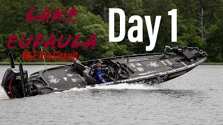 BRUSH PILES Saved Me On Day1 On LAKE EUFAULA MLF Pro Circuit Tournament Breakdown [upl. by Eninnaj]