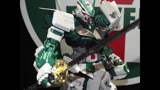 Bandai PG GUNDAM Astray 160  Green Frame Unboxing [upl. by Piegari891]