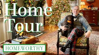 CHRISTMAS TOUR  Inside a Beautifully Decorated Virginia Home [upl. by Ferrel]