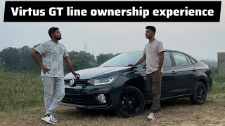 2024 Volkswagen Virtus GT line ￼ ownership experience ￼ [upl. by Ytinirt361]