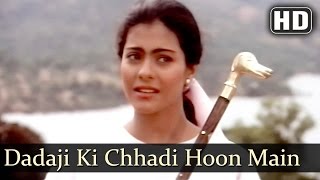 Dadaji Ki Chhadi Hu Main  Kajol  Jeetendra  Udhar Ki Zindagi  Bollywood Songs  Anand Milind [upl. by Yursa]