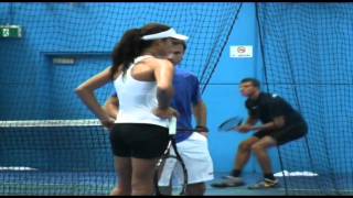 Ana Ivanovic practice [upl. by Assillem]