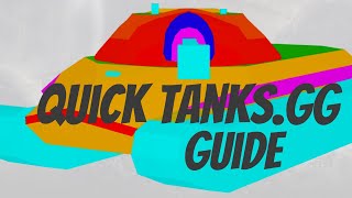 Super Quick Tanksgg Armor Guide [upl. by Ahsata]